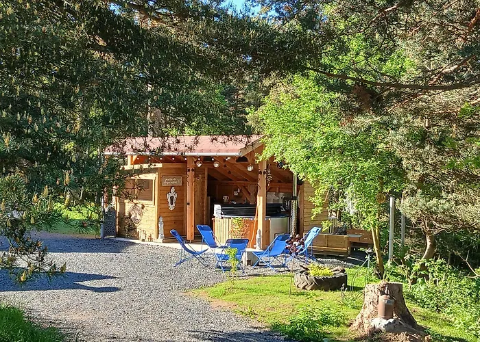 Luxusní stan L'o Re Des Bois, Insolite Clair De Lune, Bain Norvegien, Sauna, Kota Laussonne