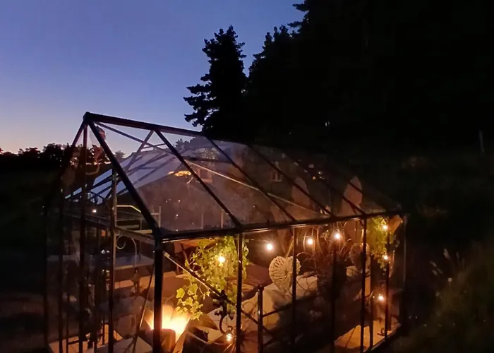 Luxusní stan L'o Re Des Bois, Insolite Clair De Lune, Bain Norvegien, Sauna, Kota Laussonne