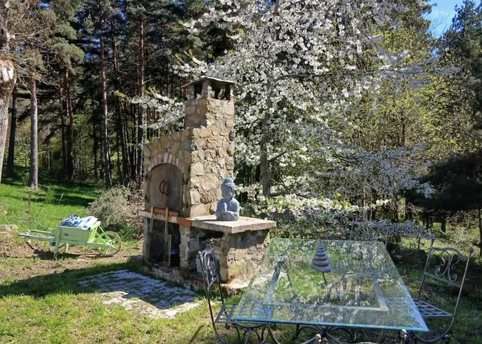 Luxusní stan L'o Re Des Bois, Insolite Clair De Lune, Bain Norvegien, Sauna, Kota *